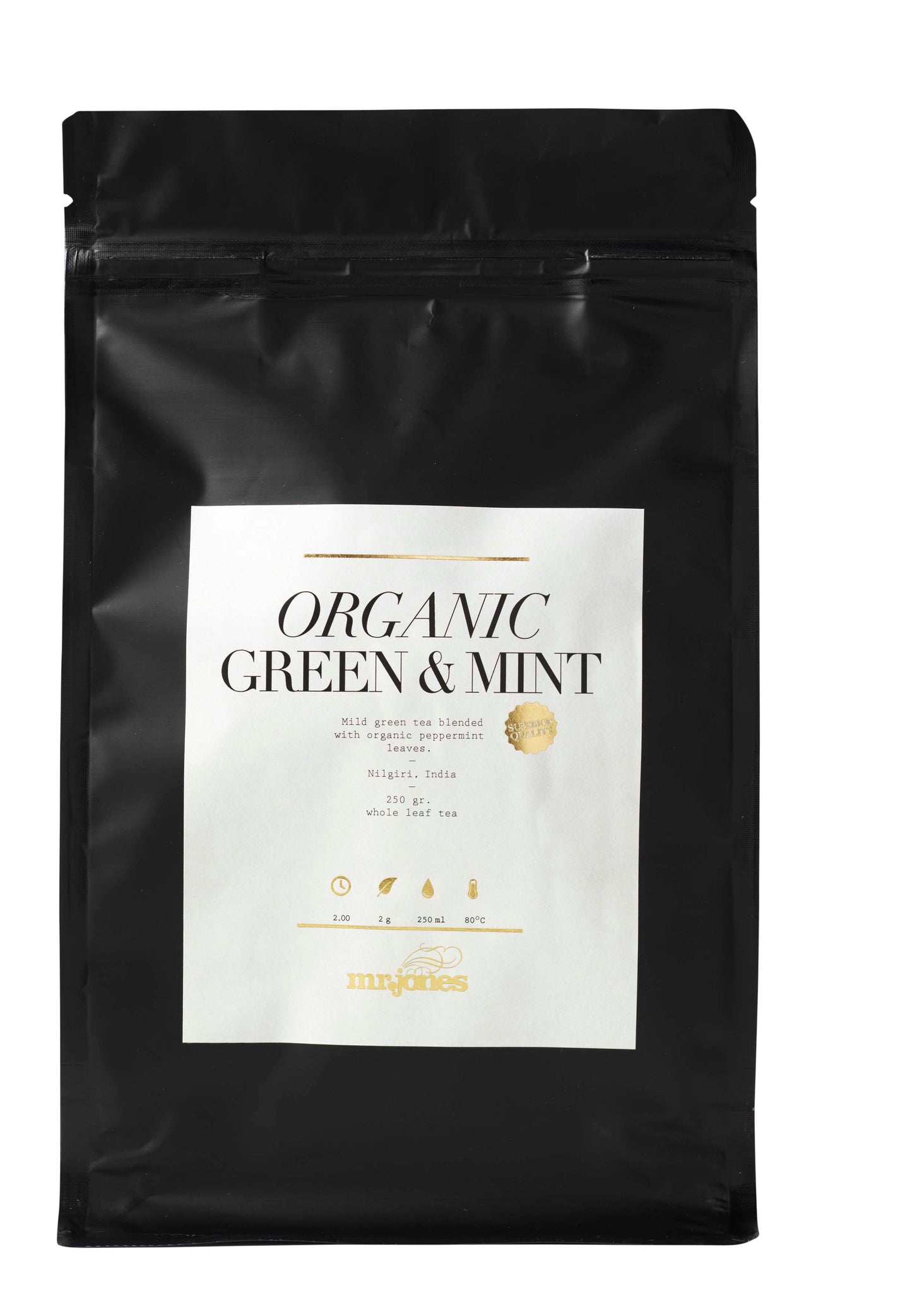 Biologische Groene thee met Munt