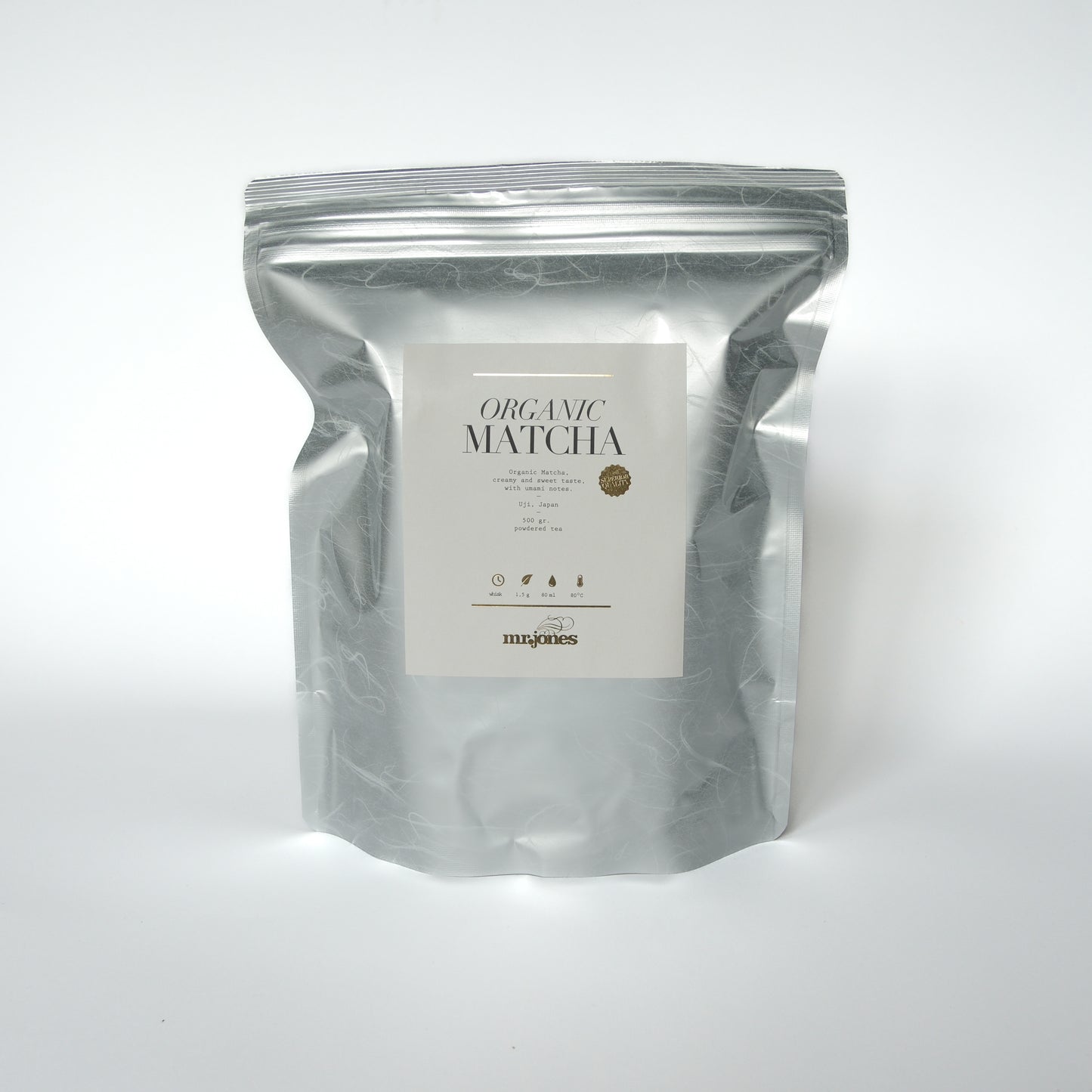 Organic Matcha (voor lattes, 500 gram)