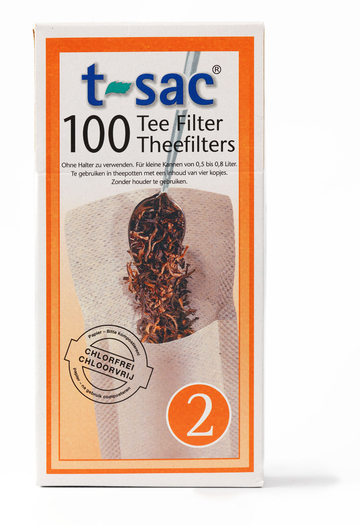 Theefilter 6 x 11 cm (100 stuks)