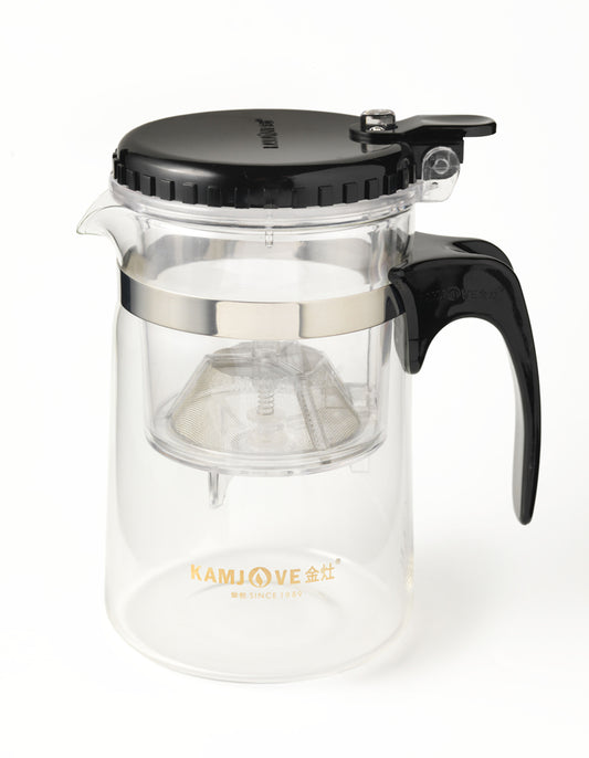 Theepot met zeef 500 cc